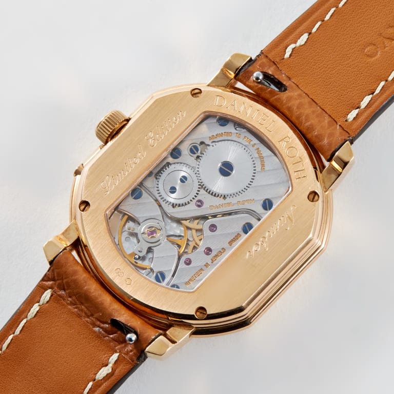 Moonphase Power Reserve Yellow Gold Silver Dial 33mm Product Image 7