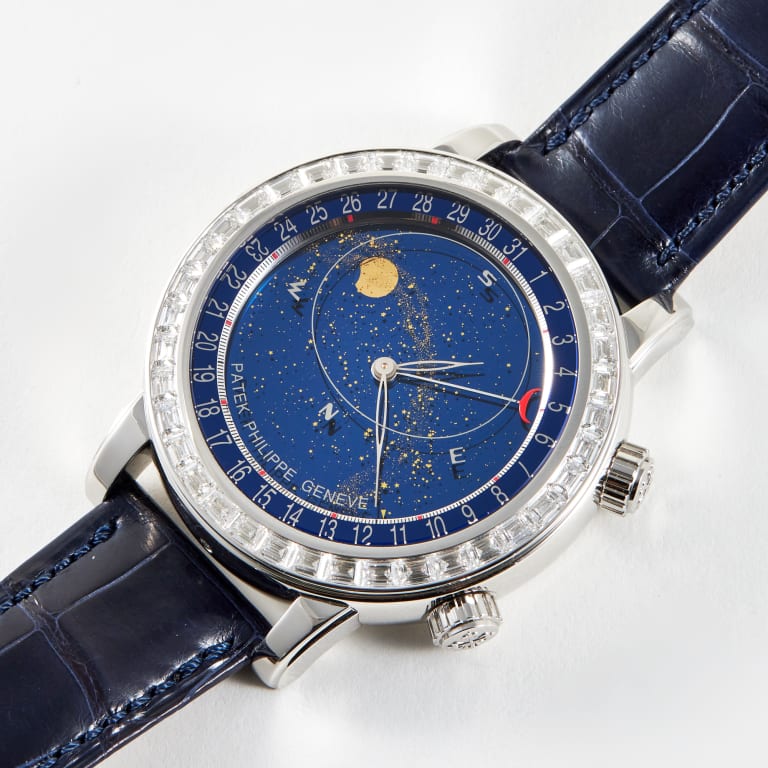 Celestial Platinum Diamond Blue Dial 44mm Product Image 1