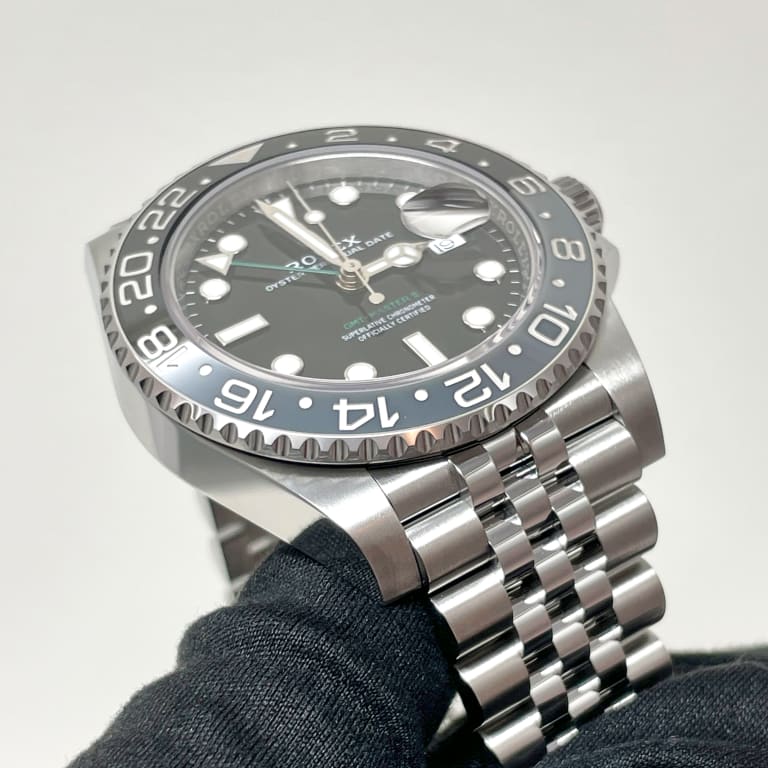 GMT-Master II "Bruce Wayne" Steel Jubilee Black Dial 40mm Product Image 3
