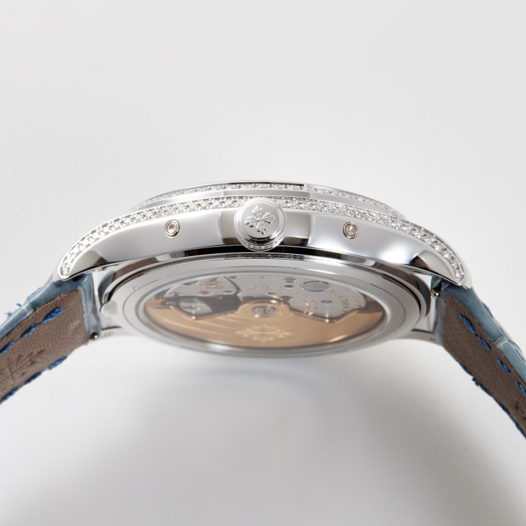 Annual Calendar "Tiffany & Co." White Gold Diamond Silver Dial 38mm Product Image 5