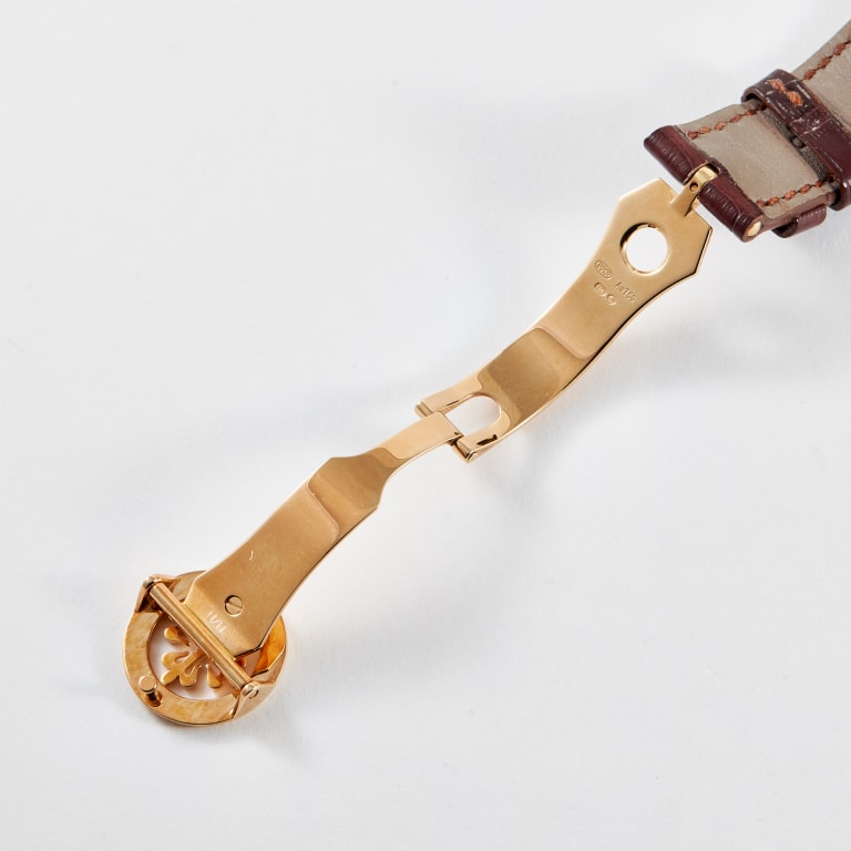 Perpetual Calendar Retrograde Date Yellow Gold White Dial 38mm Product Image 11