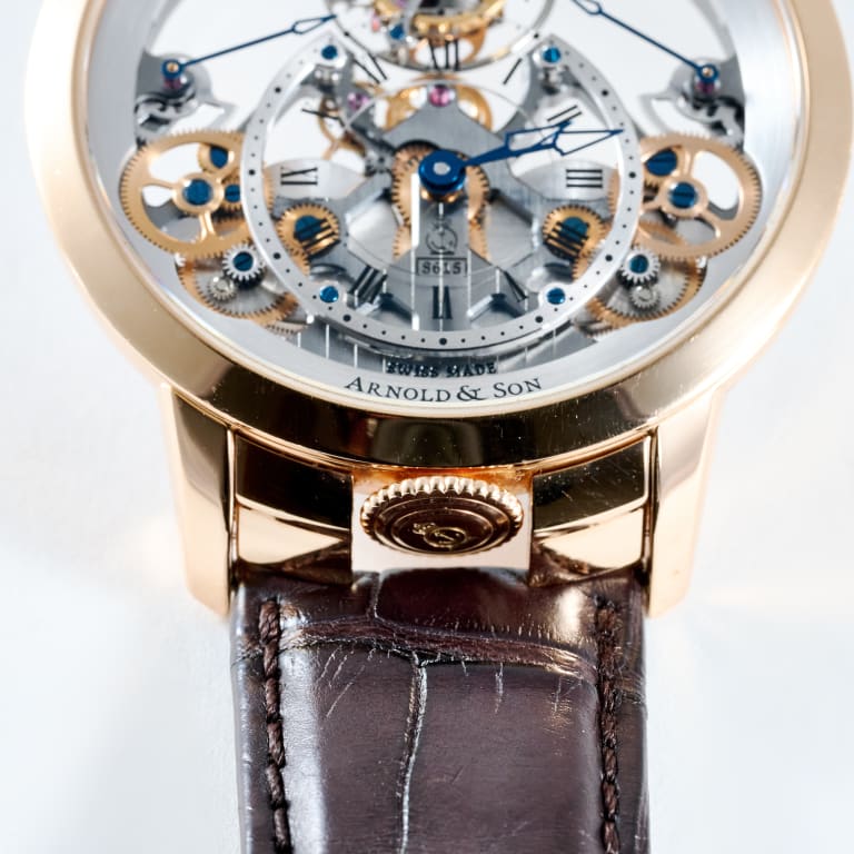 Time Pyramid Tourbillon Rose Gold Skeleton Dial 44mm Product Image 10