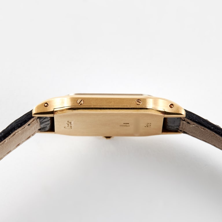 Santos-Dumont Paris Yellow Gold White Dial 23mm Product Image 6