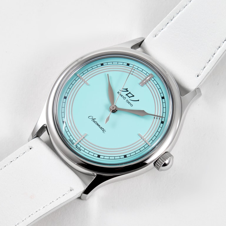 Kurono Seiji Steel Turquoise Dial 37mm Product Image 1