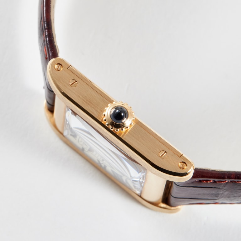 Tank Normale Yellow Gold White Dial 32mm Product Image 2