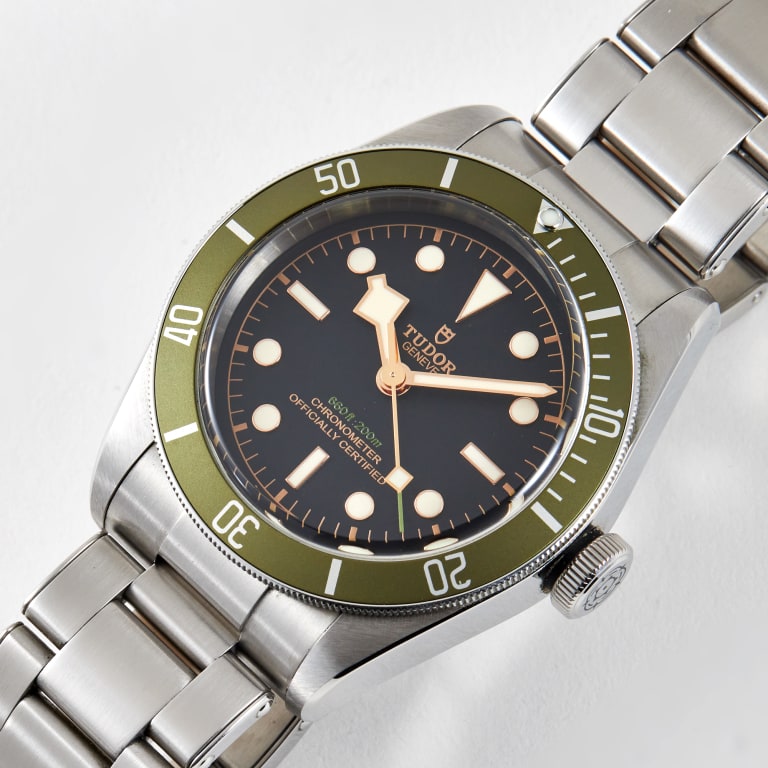 Black Bay Green Manufacture Harrods Steel Black Dial 41mm Product Image 1
