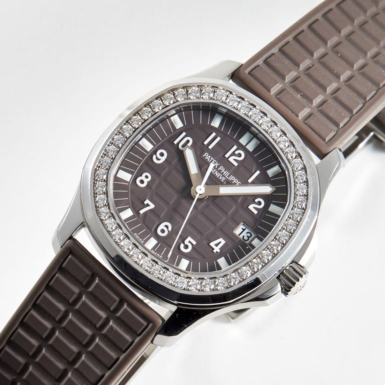 Aquanaut Steel Diamond Brown Dial 35mm Product Image 1