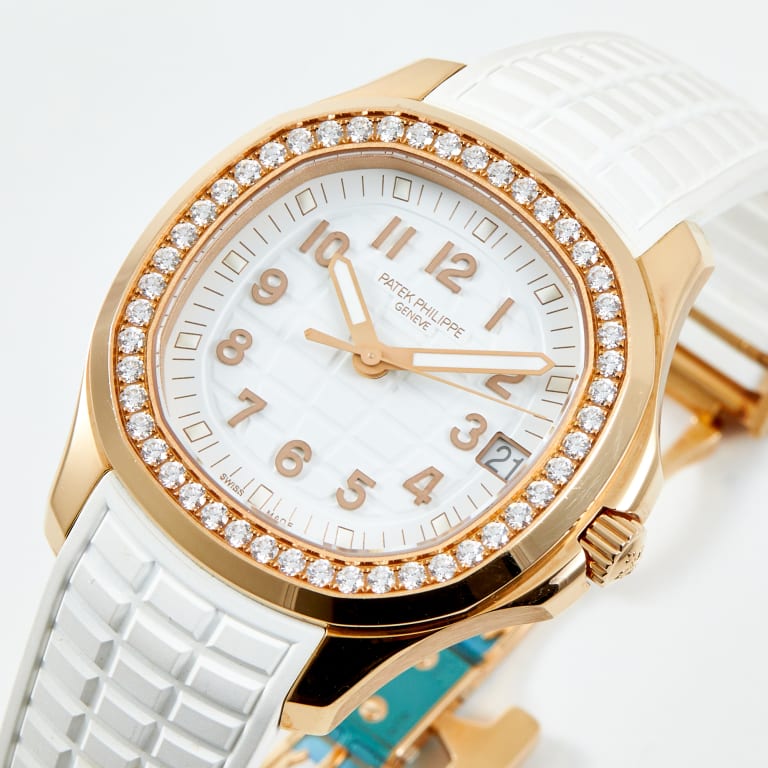 Aquanaut Luce Rose Gold Diamond White Dial 38mm Product Image 1