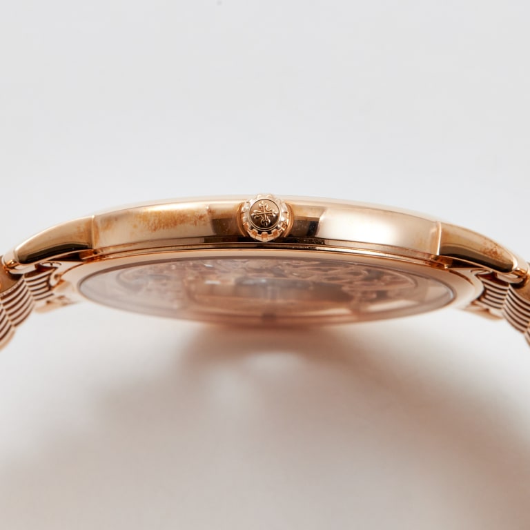 Calatava Rose Gold Skeleton Dial 39mm Product Image 5