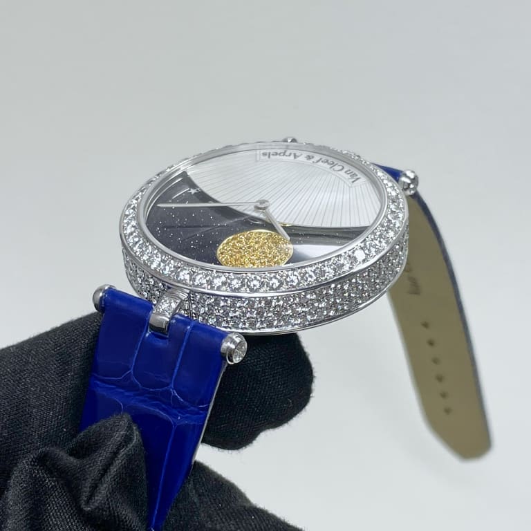 Lady Arpels Jour Nuit White Gold DIamond Mother of Pearl Dial 38mm Product Image 6