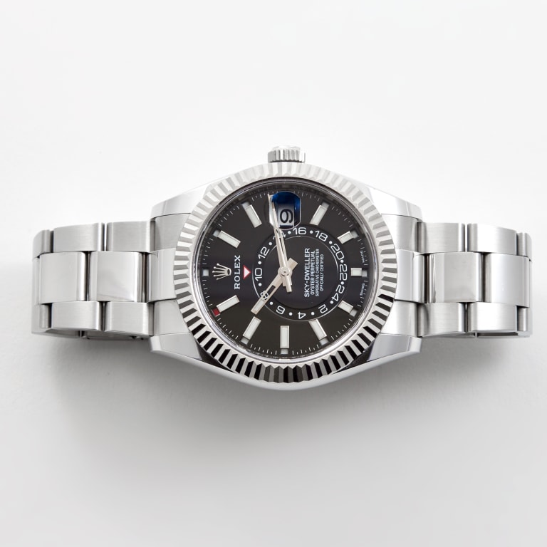 Sky-Dweller Steel Black Dial 42mm Product Image 10