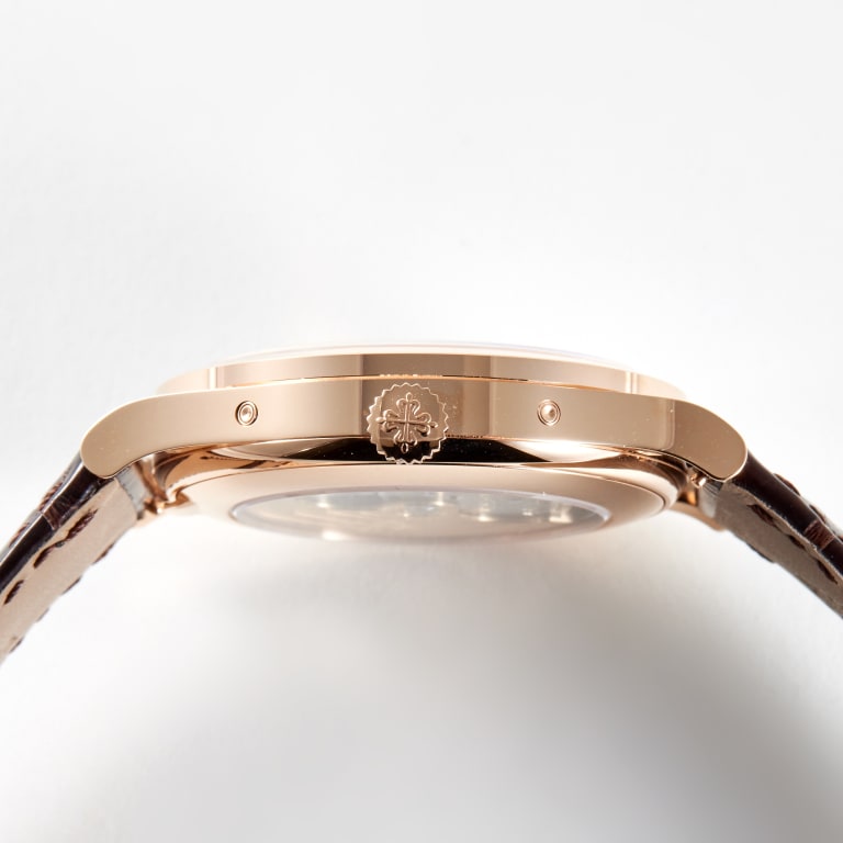 Annual Calendar Rose Gold Silver Dial 38mm Product Image 4