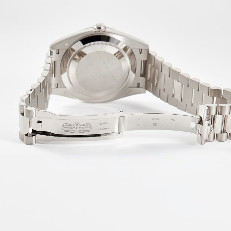 Day-Date White Gold Blue Dial 40mm Product Image 8
