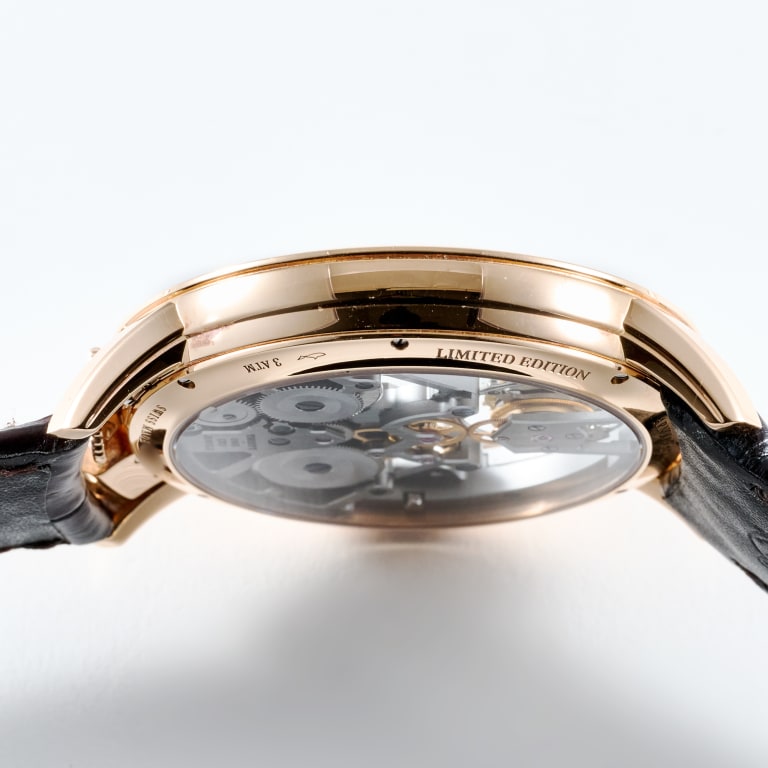 Time Pyramid Tourbillon Rose Gold Skeleton Dial 44mm Product Image 6