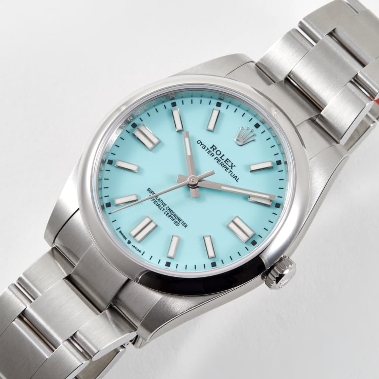 Oyster Perpetual Steel Turquoise Dial 41mm Product Image 1