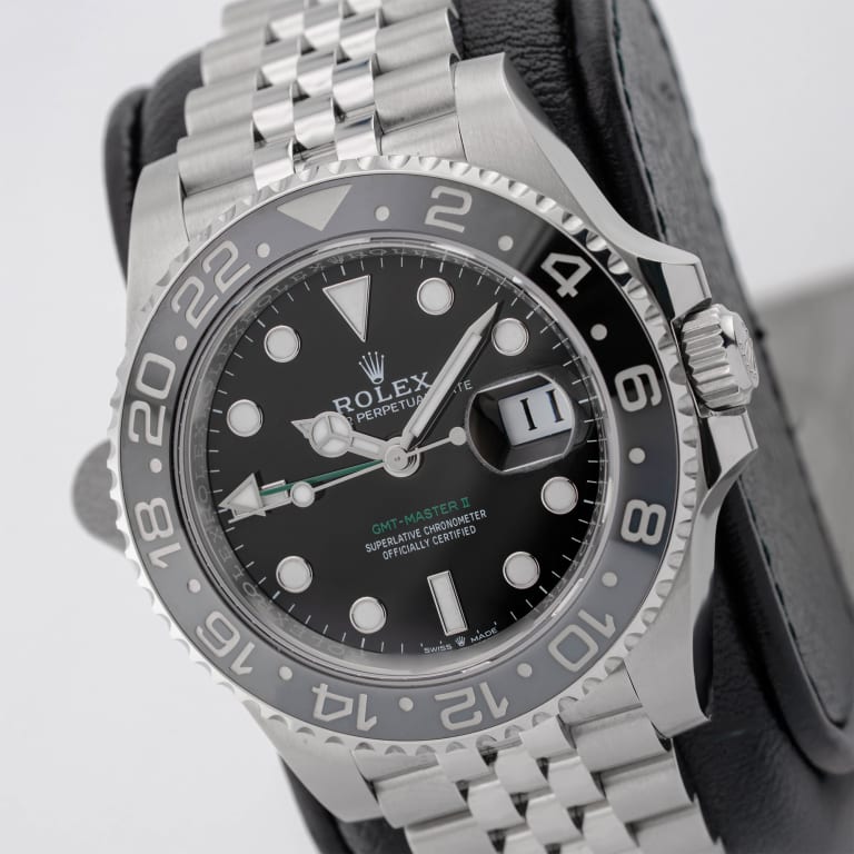 GMT-Master II "Bruce Wayne" Steel Jubilee Black Dial 40mm Product Image 1