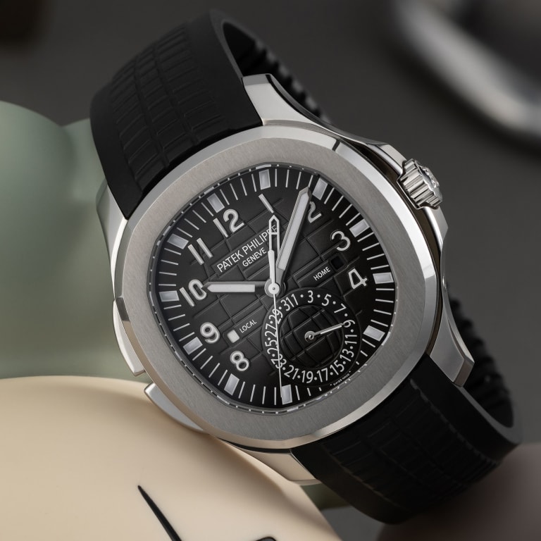Aquanaut Travel Time Steel Black Dial 40mm Product Image 4