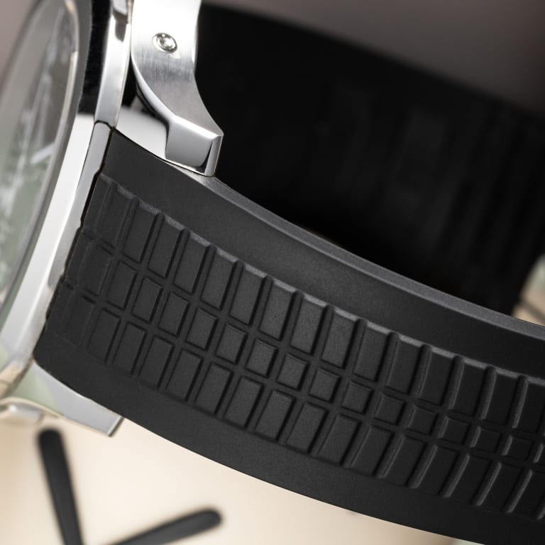 Aquanaut Travel Time Steel Black Dial 40mm Product Image 2