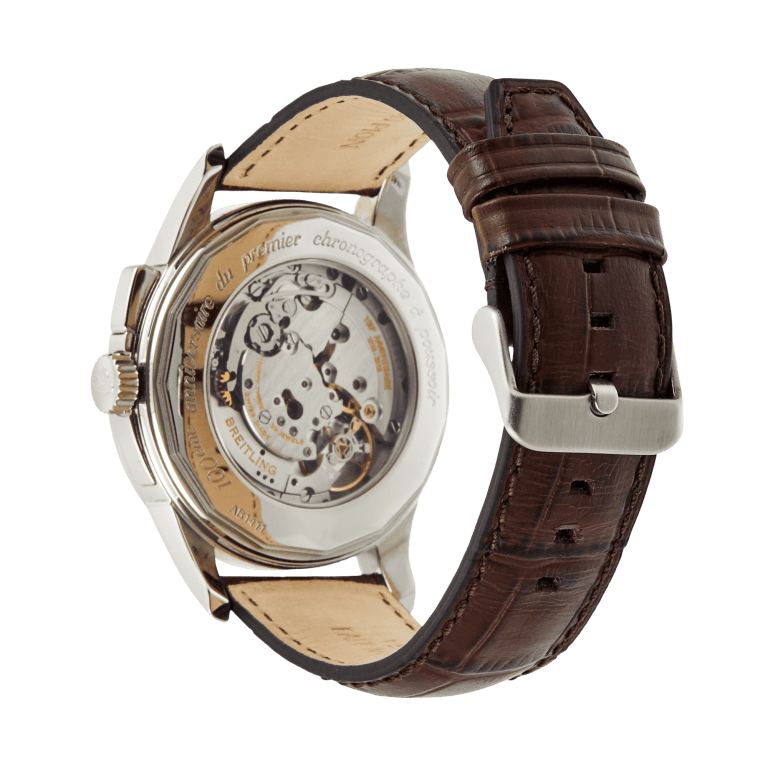 Transocean Chronograph 1915 Steel White Dial 43mm Product Image 5