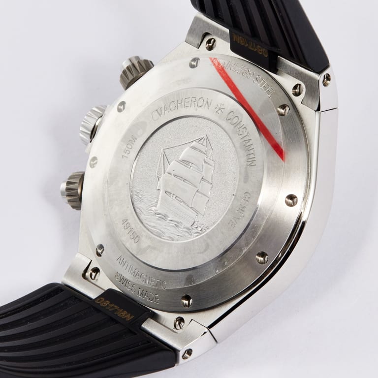Overseas Chronograph Steel Grey Dial 42mm Product Image 8