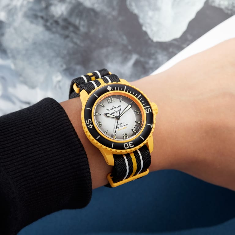 Fifty Fathoms Blancpain X Swatch Pacific Ocean 42mm Product Image 1