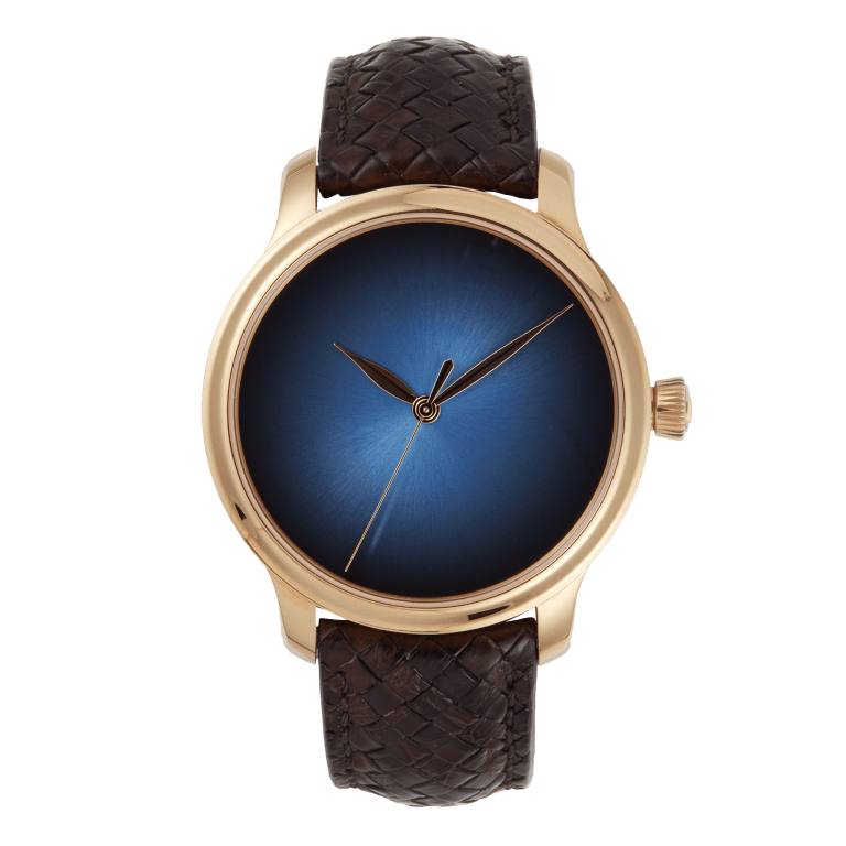 Endeavour Centre Seconds Rose Gold Funky Blue Dial 40mm Product Image 2