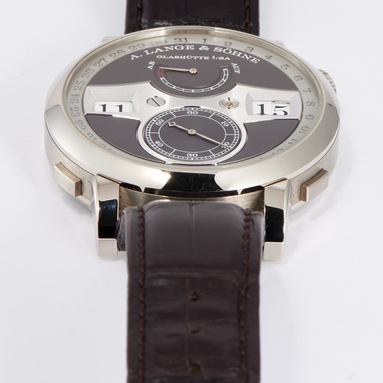 Zeitwerk Date White Gold Grey Dial 44mm Product Image 7