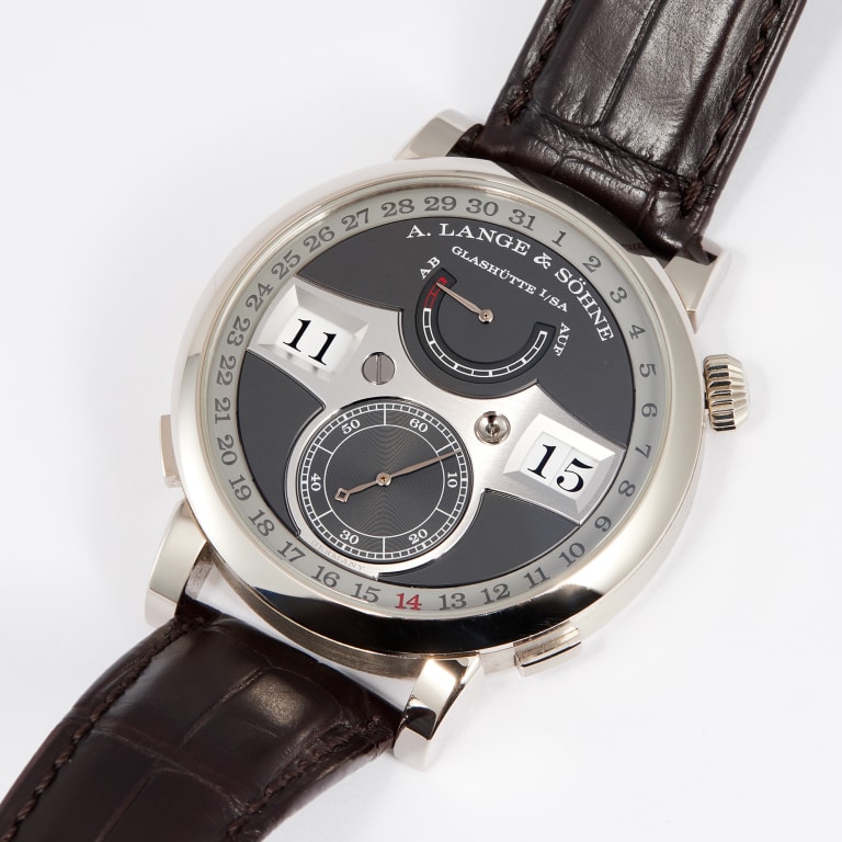 Zeitwerk Date White Gold Grey Dial 44mm Product Image 6