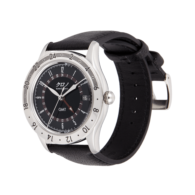 GMT 1 Steel Black Dial 38mm Product Image 1