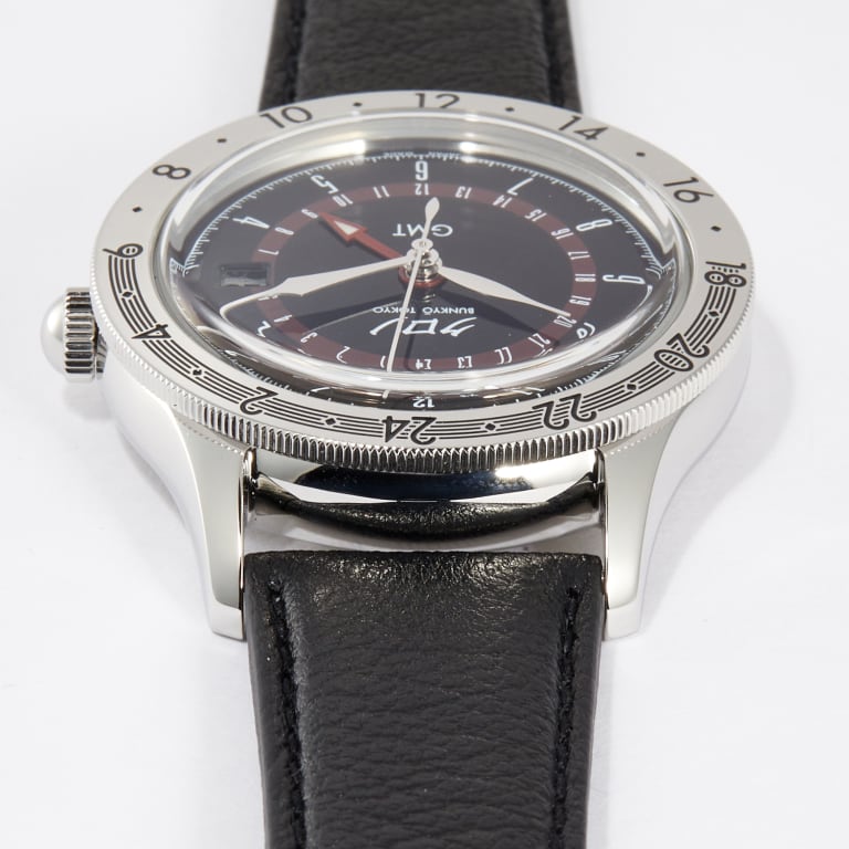 GMT 1 Steel Black Dial 38mm Product Image 6