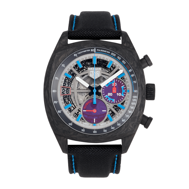 Monza Flyback Chronometer Carbon Skeleton Dial 42mm Product Image 5
