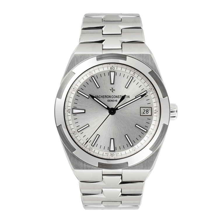 Overseas Date Steel Silver Dial 41mm Product Image 2