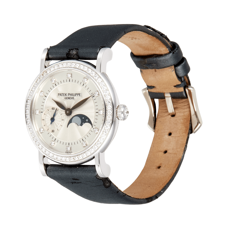 Calatrava Ladies White Gold Diamond White Dial 29mm Product Image 6
