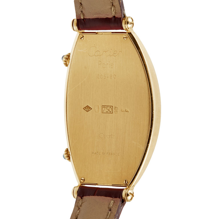 Tonneau Dual Time Yellow Gold White Dial 46mm Product Image 6