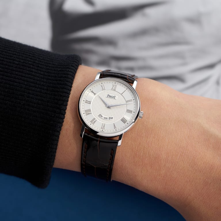 Altiplano Ultra-Thin White Gold White Dial 38mm Product Image 1
