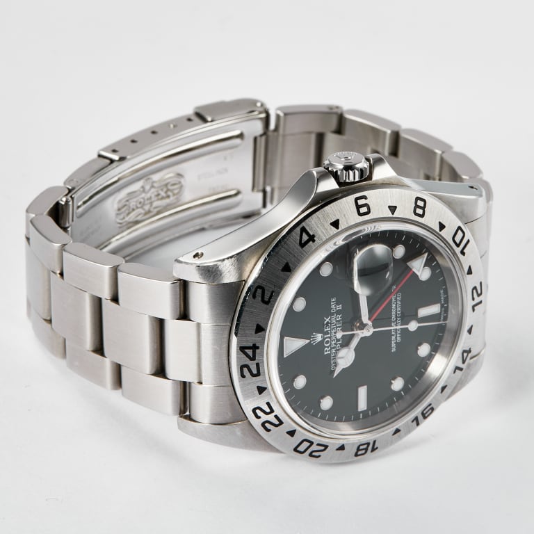Explorer II "SuperLuminova" Steel Black Dial 40mm Product Image 1