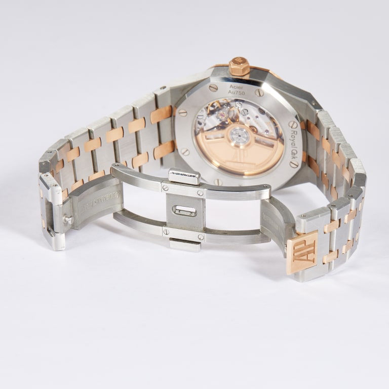 Royal Oak Selfwinding Rose Gold & Steel Silver Dial 34mm Product Image 10