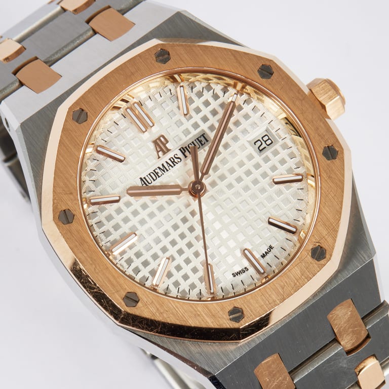 Royal Oak Selfwinding Rose Gold & Steel Silver Dial 34mm Product Image 2