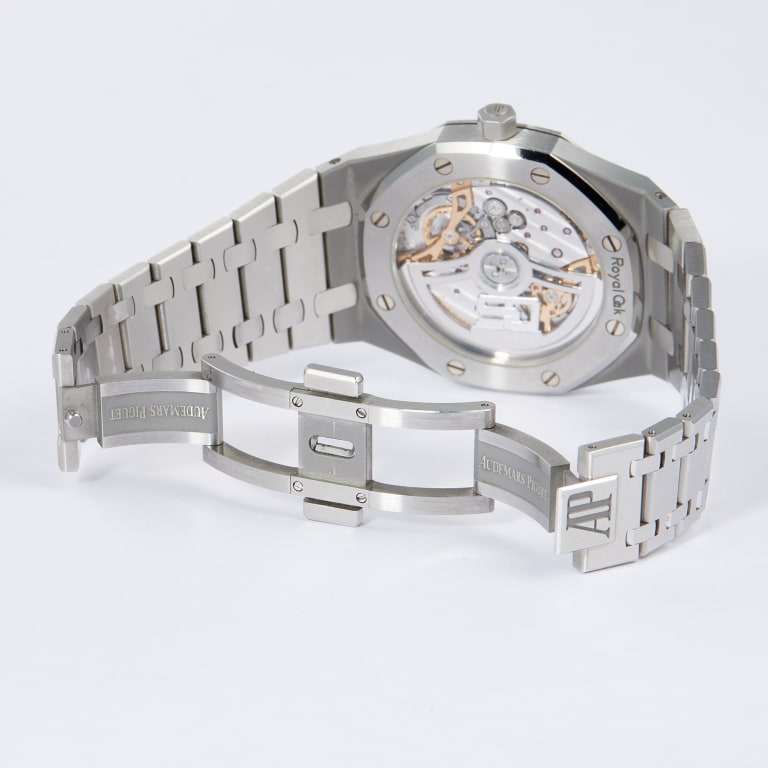 Royal Oak "Jumbo" Extra-Thin "50th Anniversary" Steel Blue Dial 39mm Product Image 15