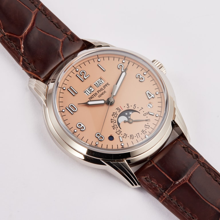 Perpetual Calendar White Gold Salmon Dial 40mm Product Image 7