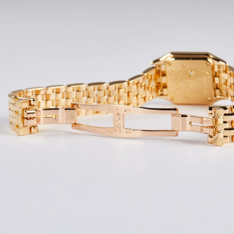 Panthère de Cartier Mini Panthere Yellow Gold Diamond White Dial Product Image 6