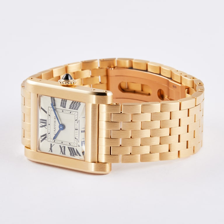 Tank Normale Yellow Gold White Dial 25mm Product Image 6