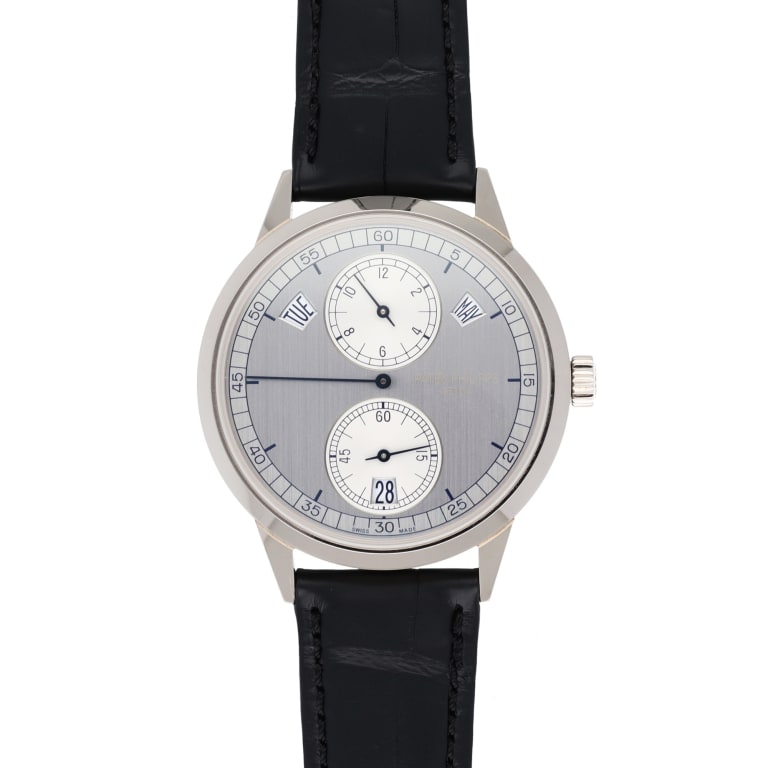 Complications Annual Calendar Regulator White Gold Silver Dial 40mm Product Image 2