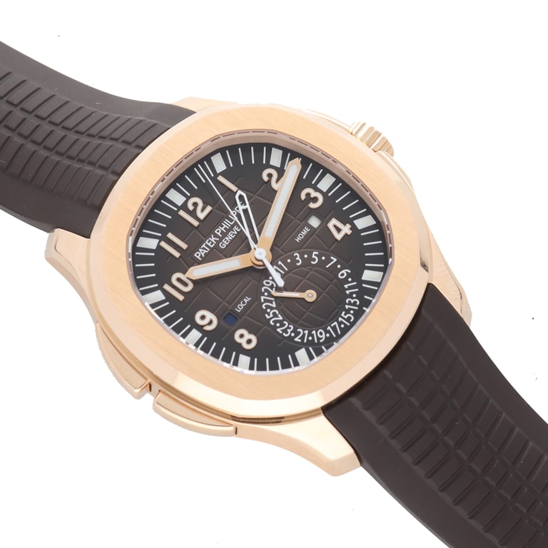 Aquanaut Travel Time Rose Gold Brown Dial 40mm Product Image 8