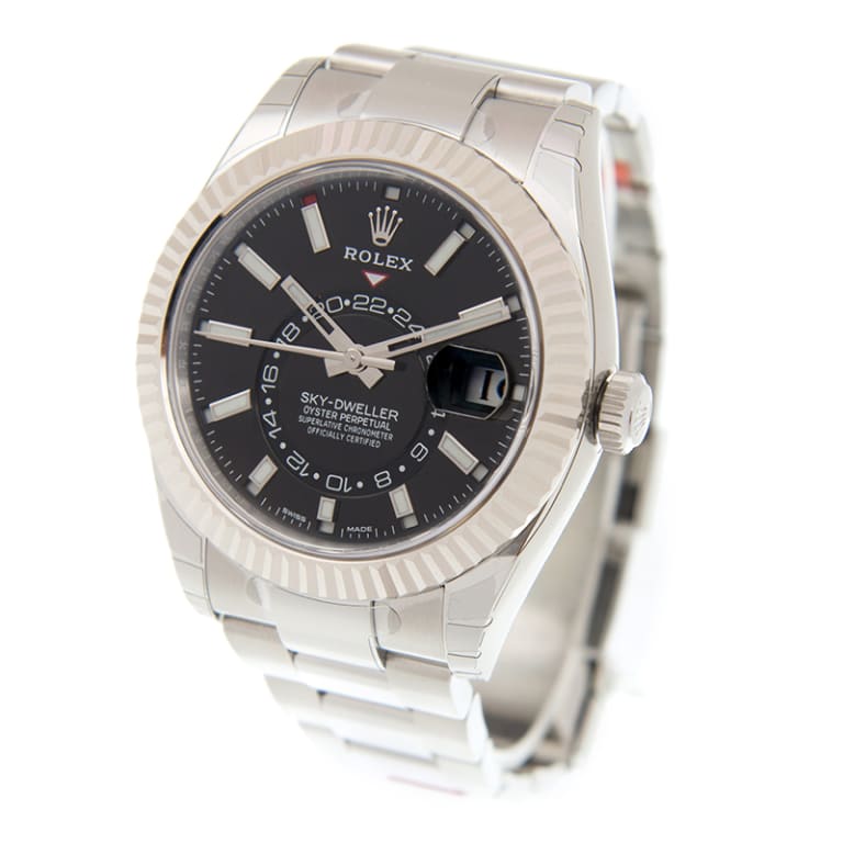 Sky-Dweller Steel Black Dial 42mm Product Image 3