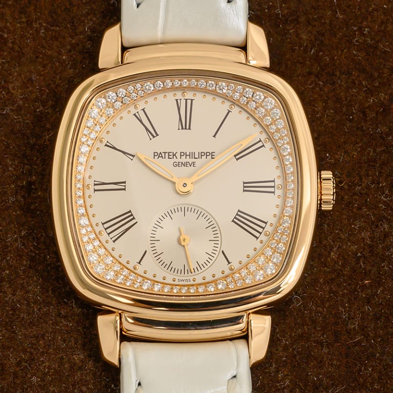 Gondolo Rose Gold Diamond Silver Dial 30mm Product Image 2