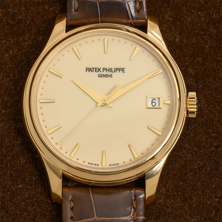 Calatrava Yellow Gold White Dial 39mm Product Image 2