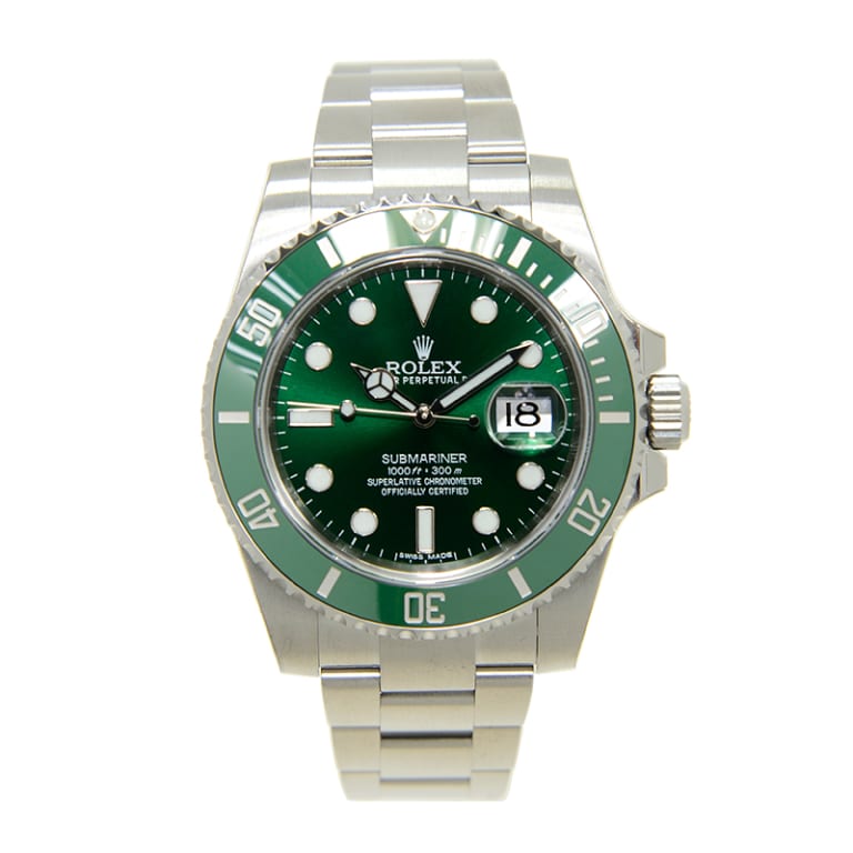 Submariner Date Steel Green Dial "Hulk" 40mm Product Image 1