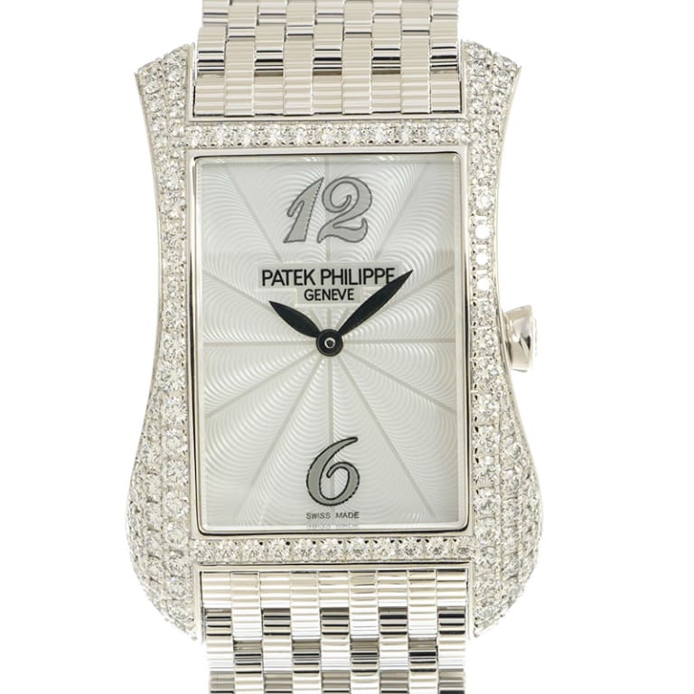 Gondolo Serata White Gold Diamond Mother of Pearl Dial 27mm Product Image 3