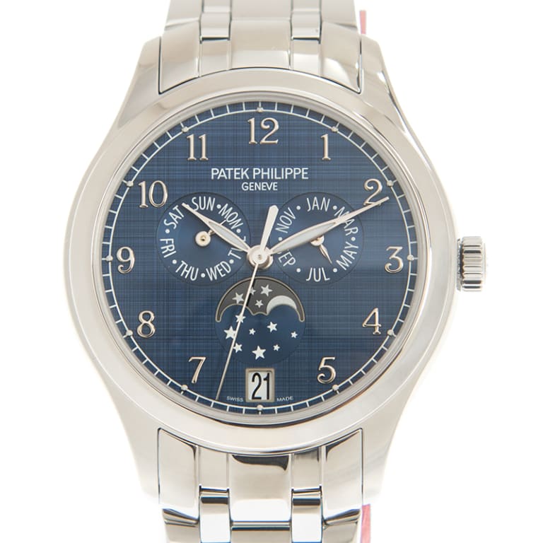 Annual Calendar Steel Blue Dial 38mm Product Image 4